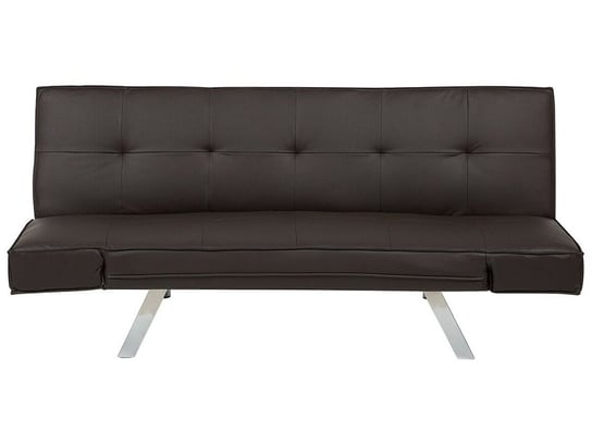 Sofa rozkładana BELIANI Bristol, brązowa, 180x74x84 cm Beliani