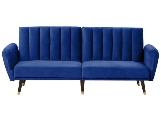 Sofa rozkładana BELIANI Vimmerby, granatowa, 90x212x80 cm Beliani