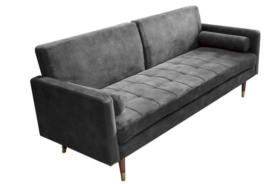 Sofa Rozkładana Couture 195Cm Szary Mikrowelur 42395 Inna marka