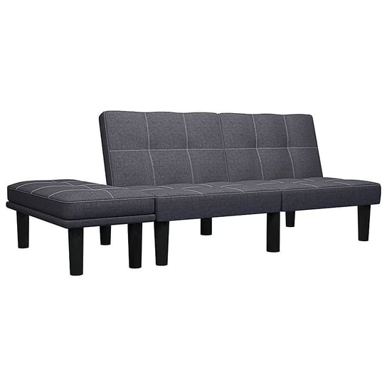 Sofa rozkładana ELIOR Mirja, ciemnoszara, 71x133x73 cm Elior