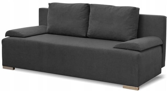 Sofa rozkładana kanapa sprężyny bonell Eufori PLUS A14 - GRAFIT | ENJOY EN24 BONNI