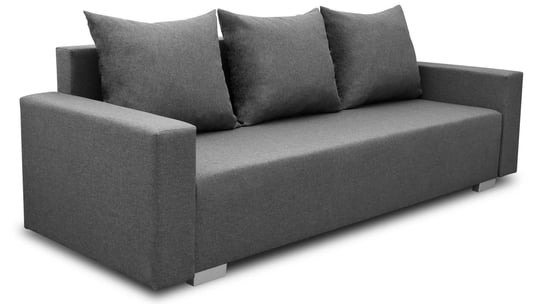 Sofa rozkładana kanapa z funkcją spania BURGOS A17 - GRAFIT | SAWANA S518 BONNI