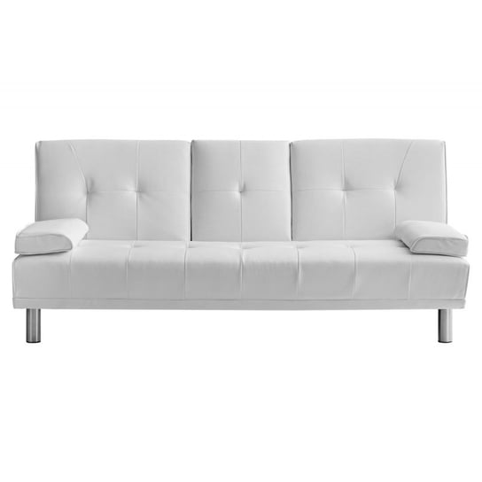 Sofa rozkładana LECTUS Magnum, biała Lectus