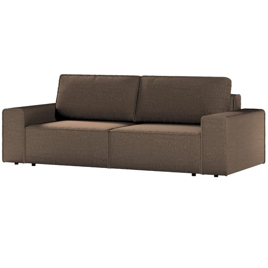 Sofa rozkładana Oscar, szaro brązowy szenil, 250 x 110 x 95 cm, Tkaniny tapicerskie - sofy Inna marka