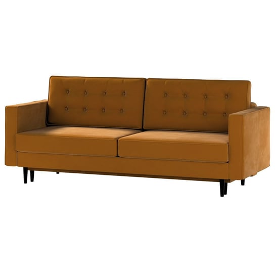 Sofa rozkładana Svein, miodowy, 224 x 97 x 91 cm, Tkaniny tapicerskie - sofy Inna marka