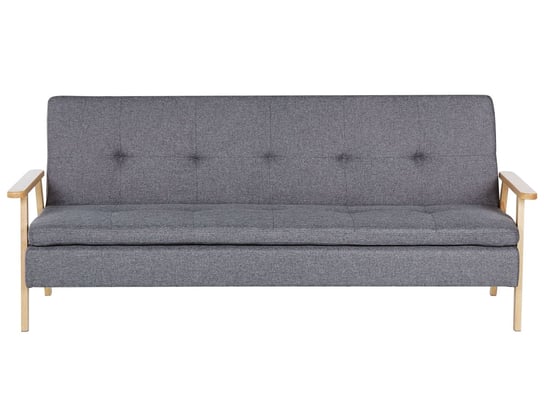 Sofa rozkładana szara TJORN Beliani