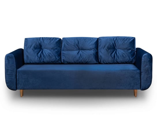 Sofa Rozkładana Z Funkcją Spania Sewilla A54 Granatowa BONNI