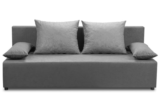 Sofa Rozkładana Z Funkcją Spania Z Pojemnikiem Na Pościel Bs10 B03 Szara BIRD Meble