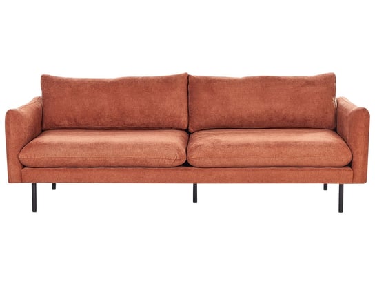 Sofa tapicerowana 3-osobowa złoty brąz VINTERBRO Beliani