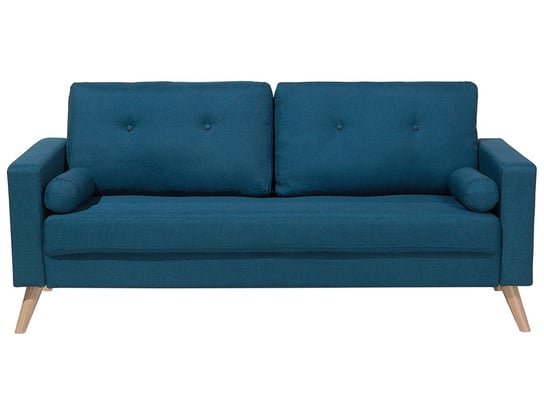 Sofa tapicerowana BELIANI Kalmar, 2-osobowa, ciemnoniebieska, 85x182x74 cm Beliani