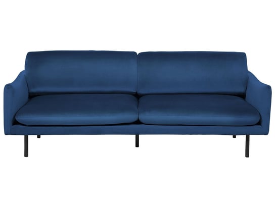 Sofa tapicerowana BELIANI Vinterbro, 3-os., ciemnoniebieska, 85x220x63 cm Beliani