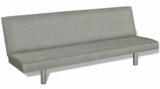 Sofa tapicerowana ELIOR Melwin 2X, szara, 66x76x168 cm Elior