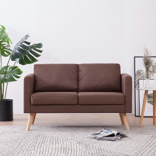 Sofa tapicerowana VIDAXL, brązowa, 70x73x116 cm vidaXL