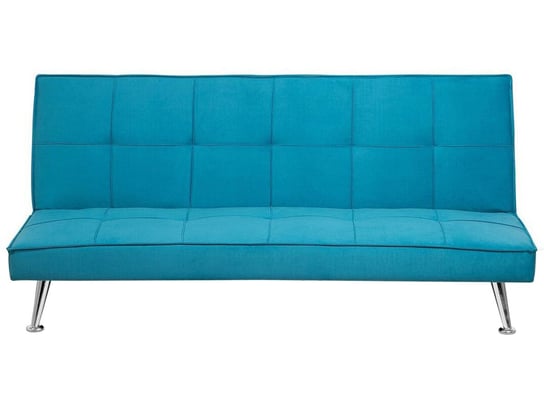 Sofa tapicerowana z funkcją spania BELIANI Hasle, morska Beliani