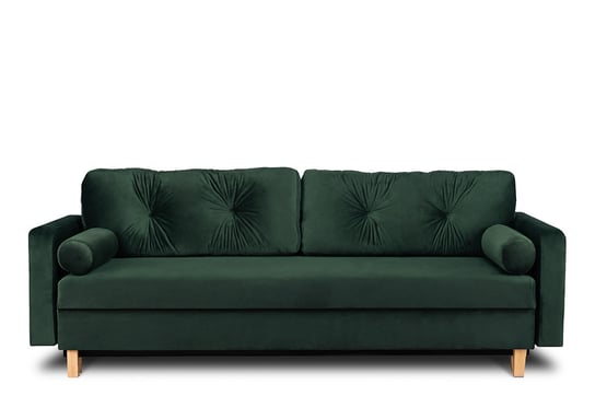 Sofa trzyosobowa KONSIMO Eriso, ciemnozielony, 230x80x100 cm Konsimo