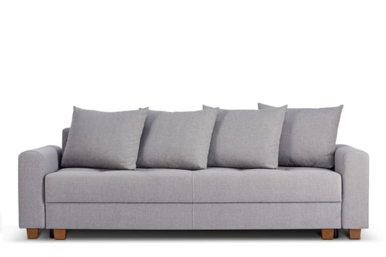 Sofa trzyosobowa KONSIMO Revo, jasnoszary, 226x97x97 cm Konsimo
