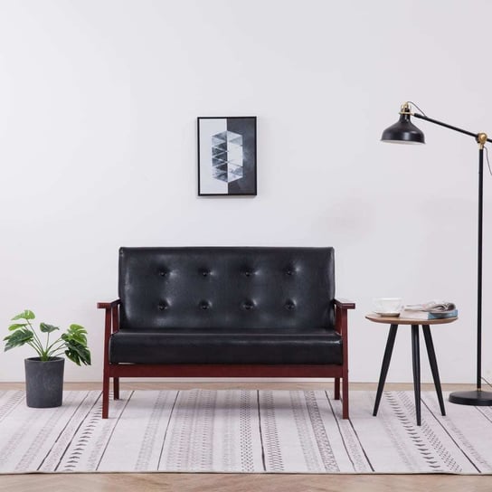 Sofa VIDAXL, czarna, 113,5x67x73,5 cm vidaXL