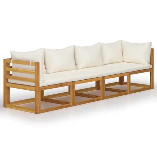 Sofa VIDAXL, kremowa, 276x70x60 cm vidaXL