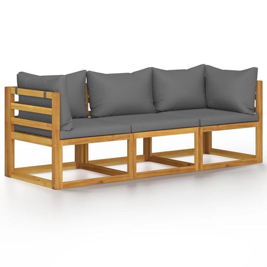 Sofa VIDAXL, szara, 208x70x60 cm vidaXL