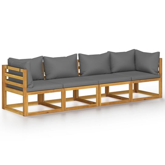 Sofa VIDAXL, szara, 276x70x60 cm vidaXL