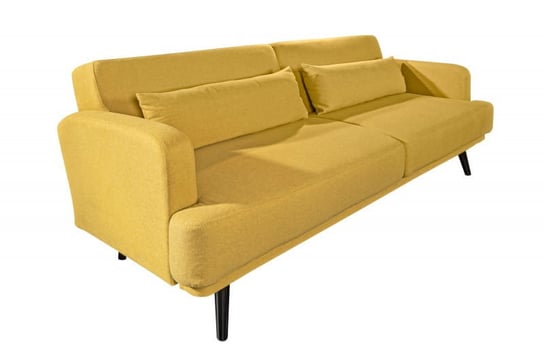 Sofa z funkcją spania INTERIOR Studio, musztardowa, 210 cm INTERIOR