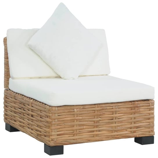 Sofa z poduszkami VIDAXL, brązowa, 66x69x62 cm vidaXL