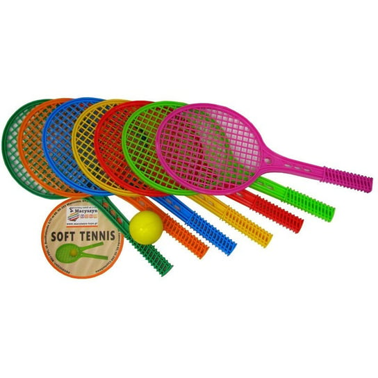 Soft Tenis - Rakietki Plażowe Badminton Miękka Piłka Mejpol