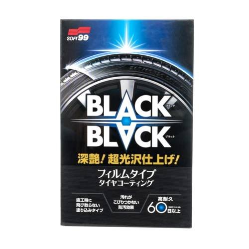 Soft99 Black Black Hard Coat for Tire ochrona opon na 60 dni 110ml Soft99