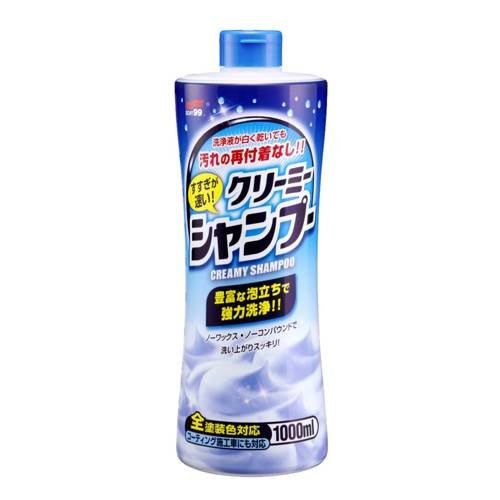 Soft99 Neutral Shampoo Creamy szampon samochodowy koncentrat neutralne pH 1L Soft99