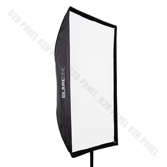 Softbox prostokątny GlareOne Parasolkowy 80x120 cm z dyfozorem do lamp reporterskich GlareOne