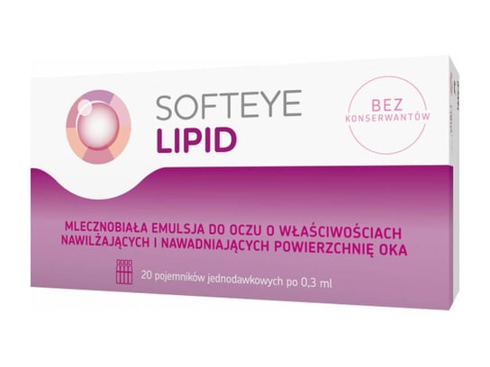 Softeye Lipid, 0,3 ml, 20 pojemników Polpharma