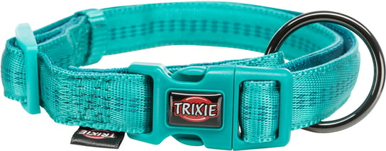 Softline Elegance obroża, dla psa, morski błękit/petrol, L–XL: 40–65 cm/25 mm Trixie