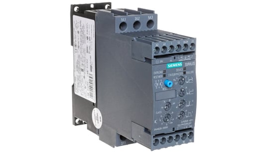 Softstart 3-fazowy 200-480VAC 25A 11kW/400V Uc=24V AC/DC S0 3RW4026-1BB04 Siemens