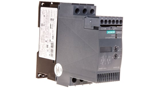 Softstart 3-fazowy 200-480VAC 32A 15kW/400V Uc=110-230V AC/DC S0 3RW3027-1BB14 Siemens