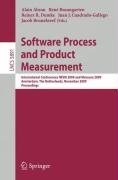 Software Process and Product Measurement Corazza Anna, End Andreas, Daneva Maya, Buglione Luigi, Abran Alain, Cencel Cigdem