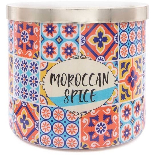 Sojowa świeca zapachowa 3 knoty w szkle Colonial Candle 411g Marokańskie Przyprawy Inna marka