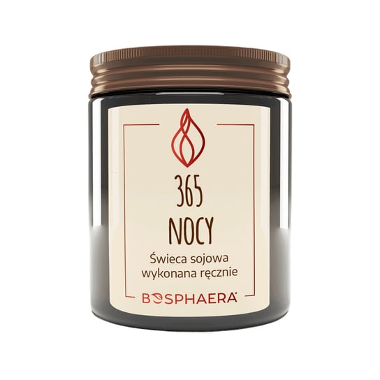Sojowa świeca zapachowa - 365 nocy- 190g - Bosphaera BOSPHAERA