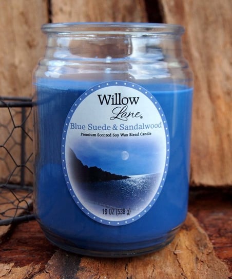 Sojowa świeca zapachowa Blue Suede Sandalwood Candle-lite 538 g Inna marka