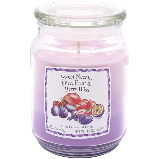 Sojowa świeca zapachowa Sweet Nectar, Flirty Fruits, Berry Bliss Candle-lite 538 g Inna marka