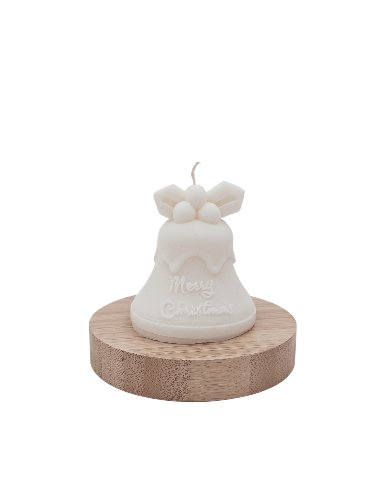 Sojowa świeczka zapachowa Dzwon Świąteczny 8cm 135,5g Drzewo Sandałowe Inna marka