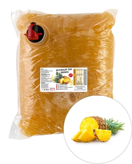 Sok Ananasowy 100% 5l Tłocznia Szymanowice