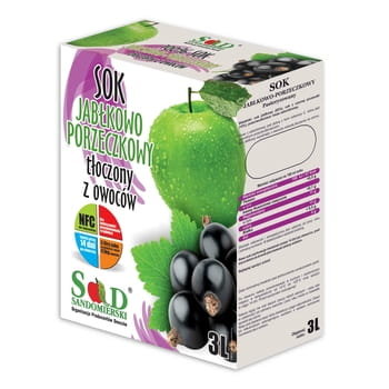 Sok jabłkowo-porzeczkowy 3L - SAD SANDOMIERSKI Inny producent