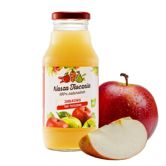 Sok Jabłkowy 100% Tłoczony 330 ml Nasza Tłocznia Inna marka