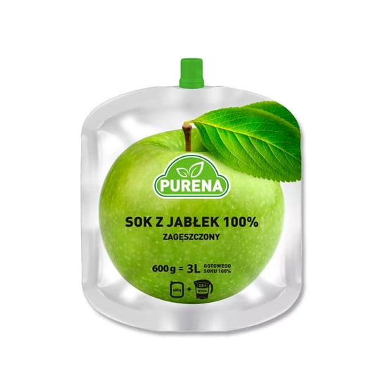 Sok jabłkowy 100%, zagęszczony Purena, 600g PurenaPromo