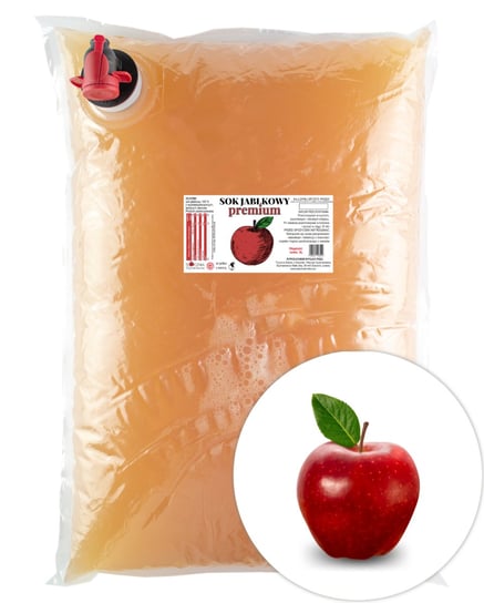 Sok jabłkowy Tłoczony 100% Premium 5l Tłocznia Szymanowice