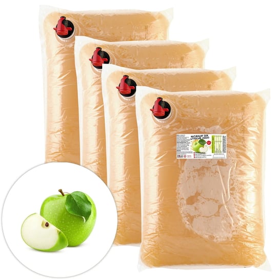 Sok Jabłkowy Wytrawny - Zestaw 4x5l Tłocznia Szymanowice