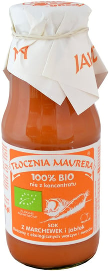 SOK MARCHEWKOWY Z JABŁKIEM NFC BIO 300 ml - TŁOCZNIA MAURERA Tłocznia Maurera