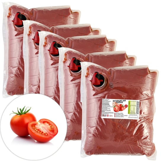 Sok Pomidorowy - Zestaw 5x3l Tłocznia Szymanowice