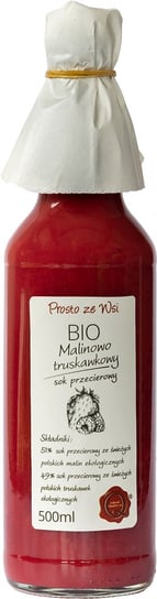 Sok Przecierowy Malina - Truskawka Bio 500 ml - Prosto Ze Wsi Prosto ze Wsi