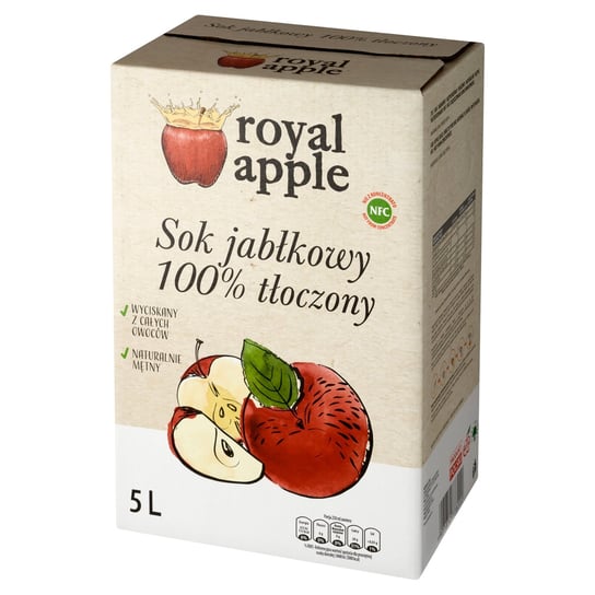 Sok Royal Apple Jabłkowy 100% 5L Modern Company